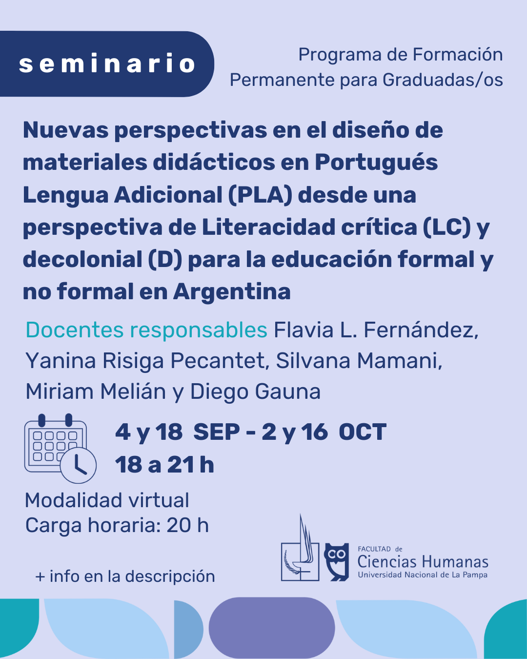 Nuevas perspectivas en el diseño de mat. didácticos en Portugués Lengua Adicional desde una perspectiva de Literacidad crítica y decolonial para la ed. formal y no formal en Argentina